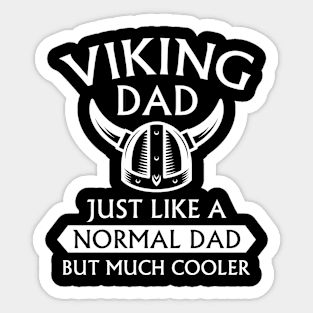 Viking Dad Sticker